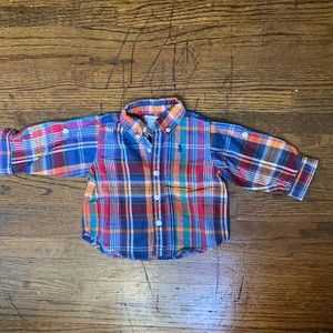 Ralph Lauren Button Down Baby Shirt 3M